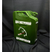 Міні бар каністра зелена на 20л. з посудом у подарунок чоловікові, хлопцю “Picnik“ / Подарунковий набір для чоловіка